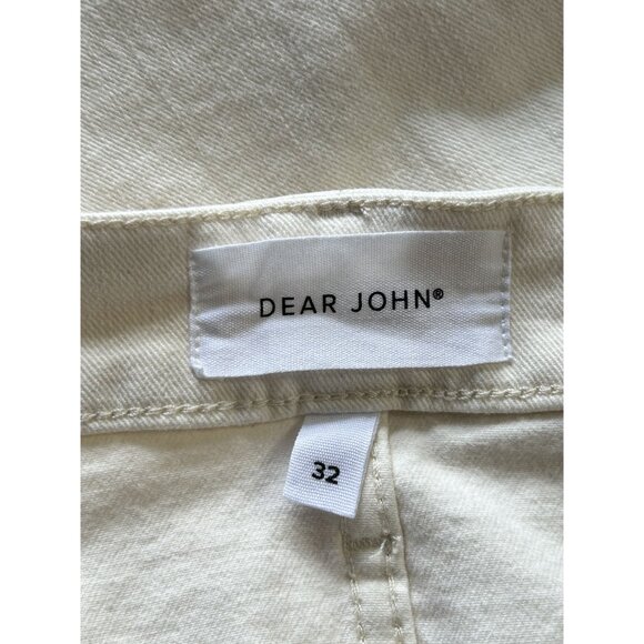 Dear John Blaire Straight Leg Jeans in Wheat - Sz 32 - Picture 5 of 7